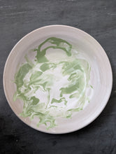 Load image into Gallery viewer, Green Marbled Serving Piece
